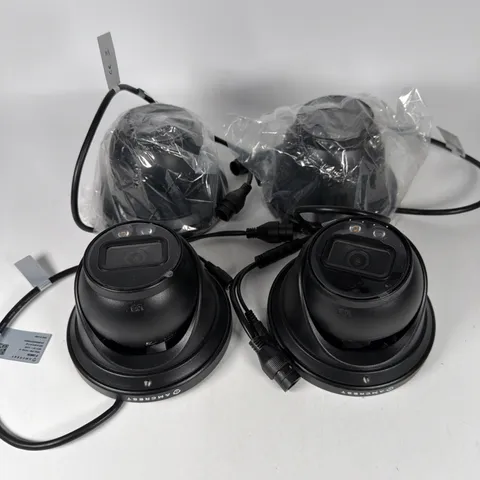 Lot Of 4 Amcrest IP5M-T1277EB- AI Security Camera 5MP Turret Color Night Vision