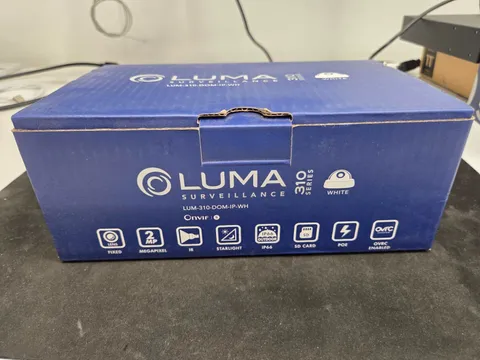 Luma LUM-310-DOM-IP-WH,  310 Series Dome Camera  (White) Home Security - New OB