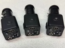 LOT OF 3 – MOKOSE HDMI Cameras: HD 1080P 60FPS, 5-50mm Telephoto Zoom, HDC10