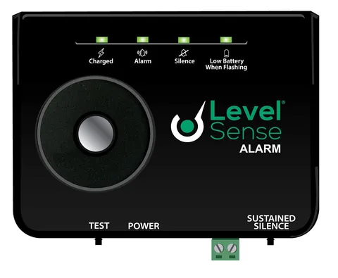 Sump Pump Alarm with 15-Foot Float Switch | 120 dB High Water Siren | Recharg...