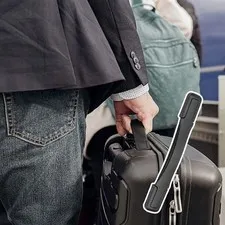 1PC Ergonomic Suitcase Handle Replacement Reliable Plastic for Frequent Use