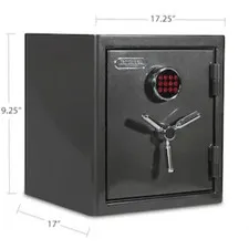 SentrySafe EF4738E Black Large Digital Safe Electronic Combo Lock, 60 Min Fire