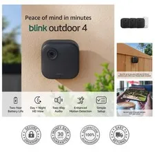 Affordable 3-Camera Outdoor Security System - Long Battery Life & Motion Alerts