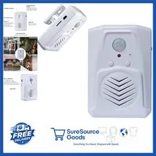 Battery Powered Motion Sensor Speaker with USB Cable for Custom Audio Playback
