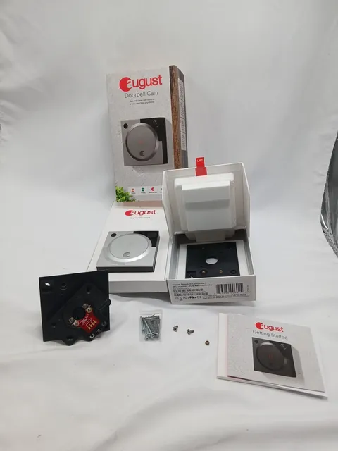 August Home Doorbell Camera, 1st Generation Silver Smart Video WiFi HD