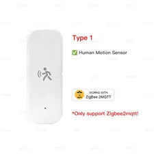 Zigbee 10G Mmwave Radar Motion Sensor Human Detector with Illuminance Temperatur