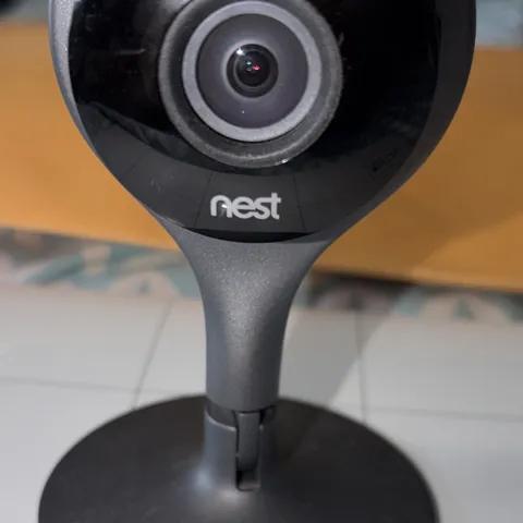 Nest Cam Indoor Wi-Fi IP Network Surveillance Camera 1080p Black w/ Stand