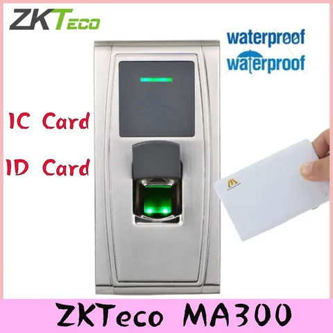 ZKTeco MA300 IP65 Waterproof Biometric Fingerprint RFID Card Door Access Control