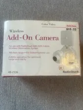 RadioShack 49-2536 Wireless 2.4GHz Color Surveillance Camera Mic 100 ft