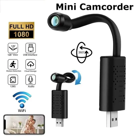 Wifi Mini Camera 1080P Security Video Cam DIY Wireless Motion Detection Recorder