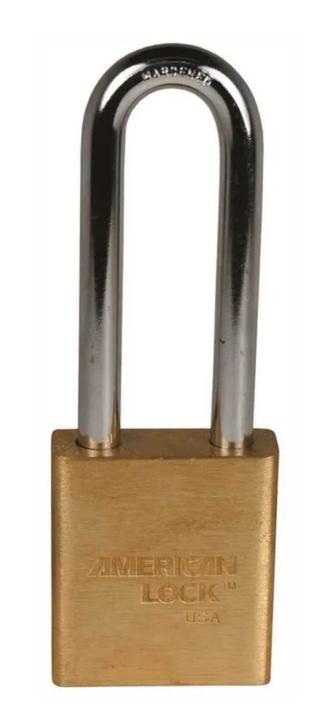 American Lock A3572WO IC Core Padlock Brass