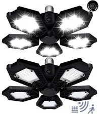 Led Garage Lights, Motion Sensor Garage Light 2 pack, UL Listed 150W 15000LM ...
