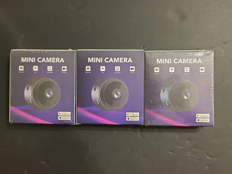 FTY Mini Security Camera Wi-Fi Night Vision Magnetic Set of 3 New in Box
