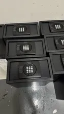 ASSA ABLOY Elsafe Small Black Digital Safe, Electronic Keypad Combination Lock