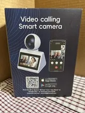 Indoor 5MP Security Camera w/ 4.3" Screen Two-Way Audio – NEW