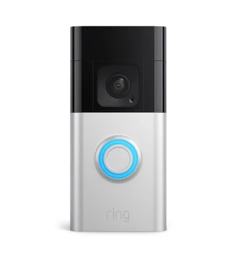 Ring Battery Doorbell–Smart Wi-Fi Video Doorbell-HD+ Video-Satin Nickel   NEW