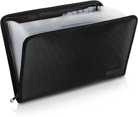 Fireproof File Folder Fireproof Fire and Water Resistant Money Document Bag with