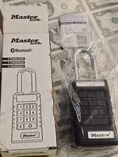 Master Lock 6400LJENT Professional Bluetooth Smart Padlock Bluetooth New*