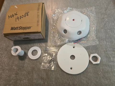 Legrand Wattstopper WT-605 Ultrasonic Ceiling Occupancy Sensor White 24 volt