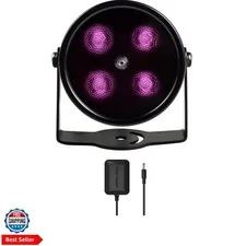80ft IR Illuminator | AI4 No Hot Spot Wide Angle Infrared Light for Security ...