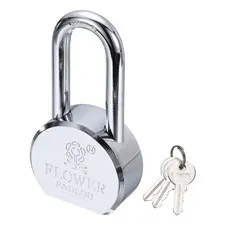 121.5 x 64 mm Heavy Duty Lock Alloy Steel High Security Padlock with 3 Keys