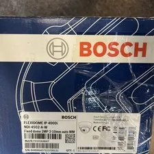Bosch FLEXIDOME IP 4000i NDI-4502-A-W 2MP 3-10mm IP Dome Camera Open Box