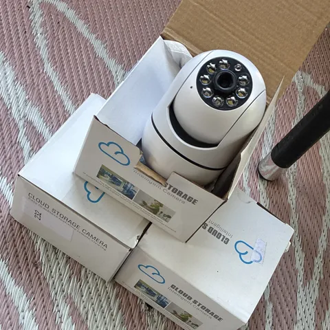 3 pack of Cloud StorageIntelligentCamera IP NetworkWi-Fi Wireless outdoors White
