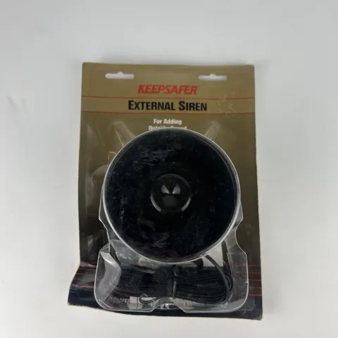 Keepsafer External Alarm Siren for Security System New Sealed