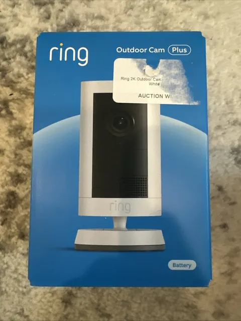 New Ring Outdoor Cam Plus Battery Security Camera with 2K Video B0D241GHP5