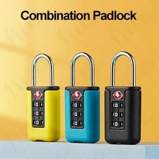 Plastic Combination Padlock 3 Digit Password Lock for Suitcase/Luggage Bag Lock