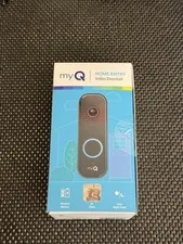 MyQ Video Doorbell 2K Camera Battery/Wired Color Night Vision