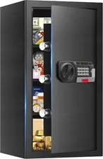 6.1 Cuft Large Fireproof Safe for Documents, Digital Security Personal Safety Bo