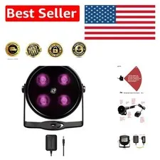 Water-Resistant 80ft Infrared Illuminator with Adjustable Brightness for Cameras
