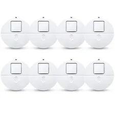 Modern Ultra-Thin Window Alarm with Loud 120dB Sound and Vibration Sensors Co...