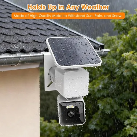 WYZE Solar Cam Pan, Rust-Proof Metal Outdoor Mounting Bracket for Wyze Security