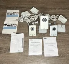 Axis Communications Lot of 3 Cameras 2x M1031-W & M1011 *UNTESTED READ*