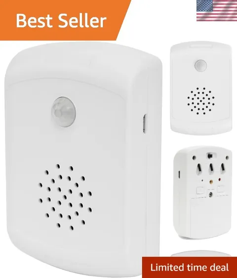 Voice Recordable PIR Infrared Motion Sensor Detector with Multi-Track Playbac...