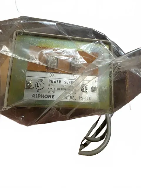 Aiphone PS-12C DC Power Supply for Intercoms