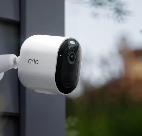Arlo Pro 5S 2K Indoor/Outdoor Wire Free Spotlight Security Camera - White...