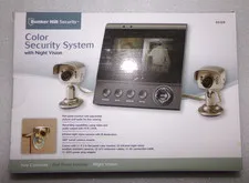 Bunker Hill Security 63129 Night Vision Color System 4.3in Monitor 2 Cameras