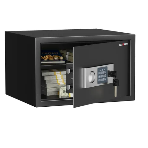 Safe for Home, 1.2 Cubic Feet Safety , Lock for Money, Jewelry, Documents and...