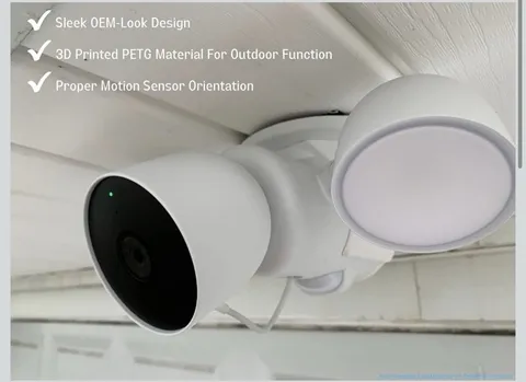 Nest Floodlight Eave / Soffit Mount Adapter
