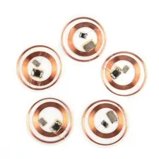5Pcs 13.56Mhz UID 125Khz IC Card ID Rewritable Changeable Chip Keyfob RFID .ac