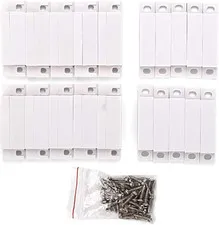 10Pcs Surface Mount Alarm 10W 100V 0.5A in Max Magnetic Contact Ideal for Door W