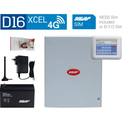 NESS D16Xcel Navigator With 4G Sim