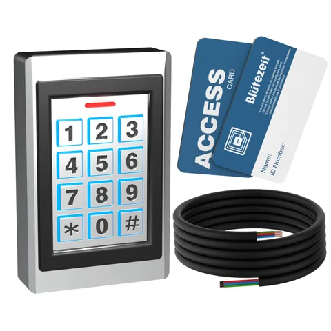 Blütezeit Gate Opener Keypad RFID Card Access 12V IP67 Waterproof Metal