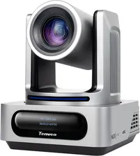 4K NDI PTZ Camera, AI Humanoid/Face Tracking, Gesture Control, 20X Optical & 8X