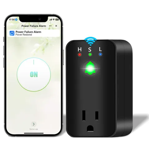 Power Failure Alarm with WiFi App Notifications, Loud 110dB Smart Power Outag...