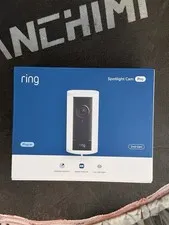 BRAND NEW Ring Spotlight Cam Pro Newest Model Retinal 4K Plug-In White 📹
