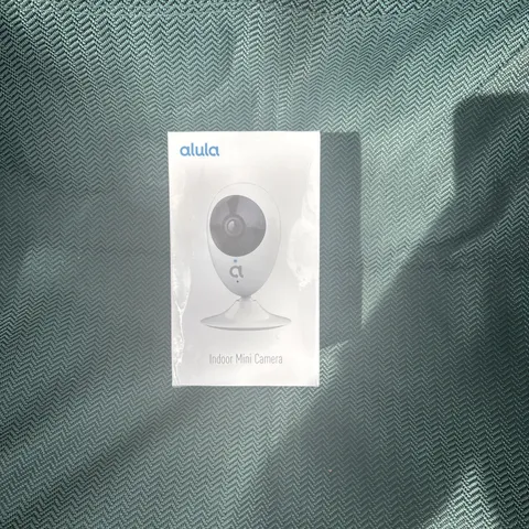 ALULA RE700 Indoor Mini Camera 720P Video Night Vision 2-Way Audio 🟣 NEW